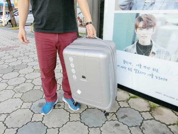 【出國旅遊必帶的好用行李箱】DELSEY法國大使,GRENELLE系列一九分掀蓋式行李箱