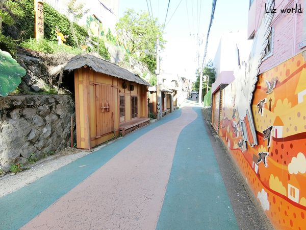 【韓國首爾】Liz旅遊去，韓國松月洞童話村，旅遊中可以發現各種特色巧思之處