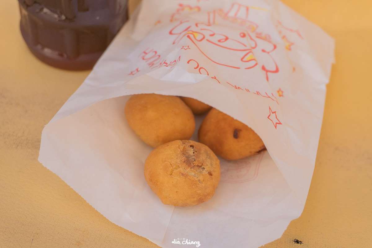 台中市中區古早味點心，紅豆炸饅頭5元就能吃到的點心，天天饅頭