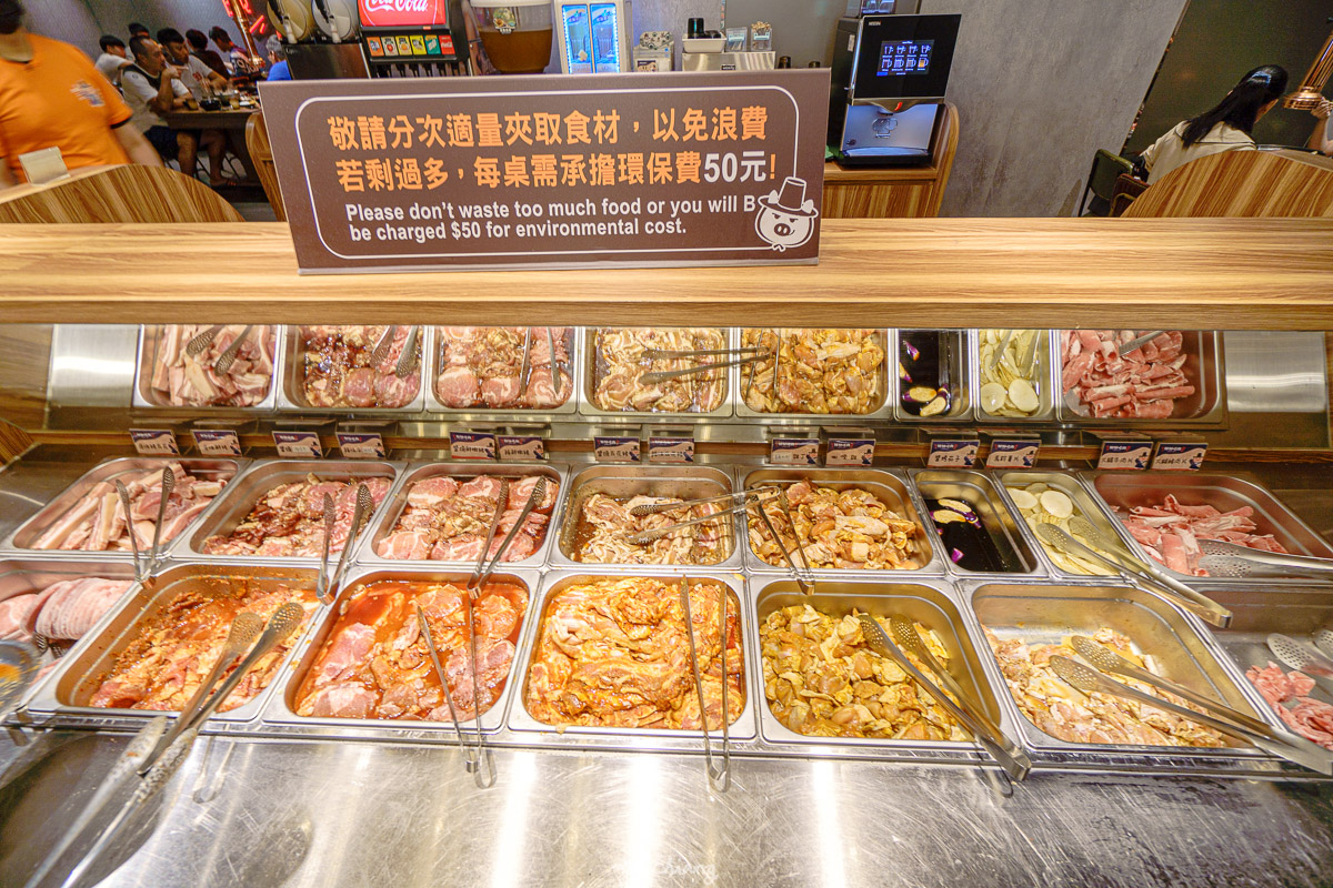 台中北區 一中街吃到飽 好好吃肉韓式烤肉吃到飽-台中一中店