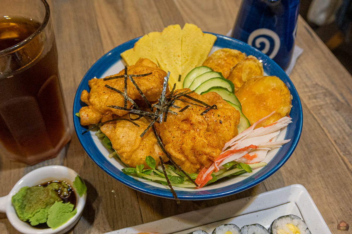 台中南區美食 漁姬壽司專賣，平價日式料理，平日容易客滿建議想吃要趁早或訂位唷。