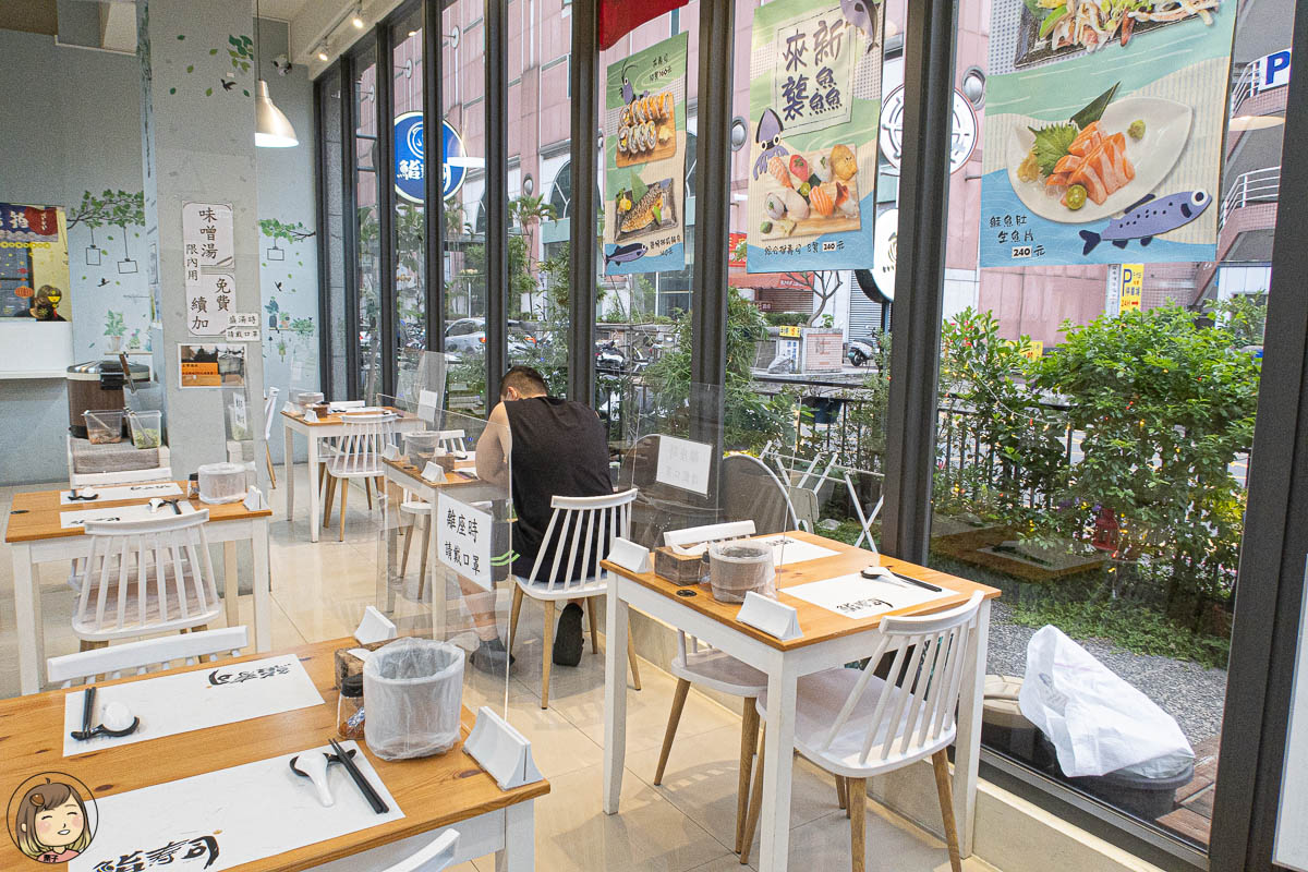 台中南區日式料理餐廳，中興大學周邊日式料理推薦，內用可享自助式味噌湯_鮨壽司