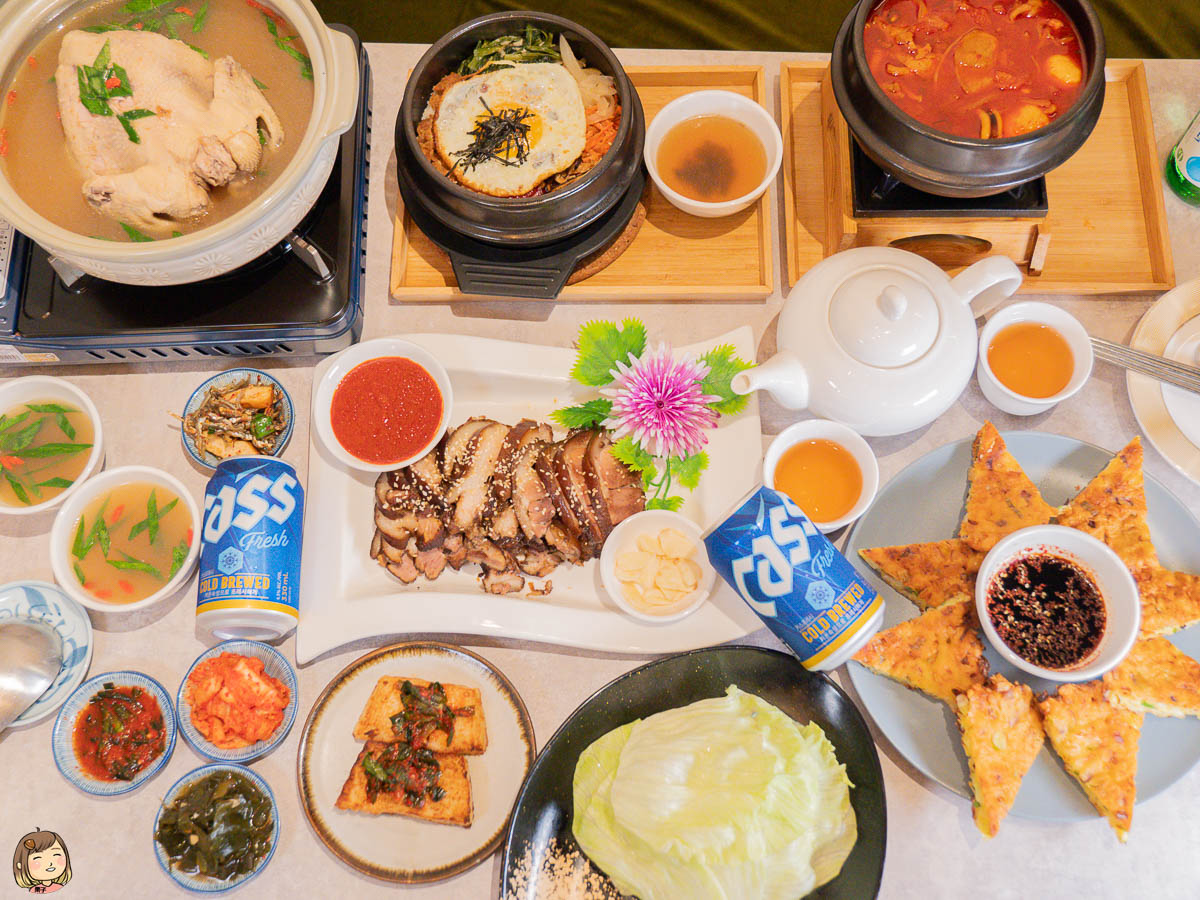 台中韓式料理推薦－親水河畔韓式料理，韓國人開的韓式料理店，平價韓式料理推薦。
