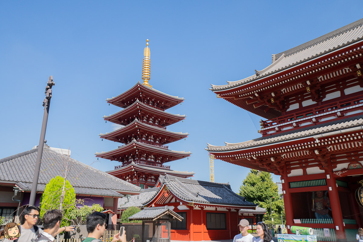 日本旅遊經典行程-淺草寺雷門，拍攝攻略，行程規劃推薦，日本旅遊免費景點推薦。