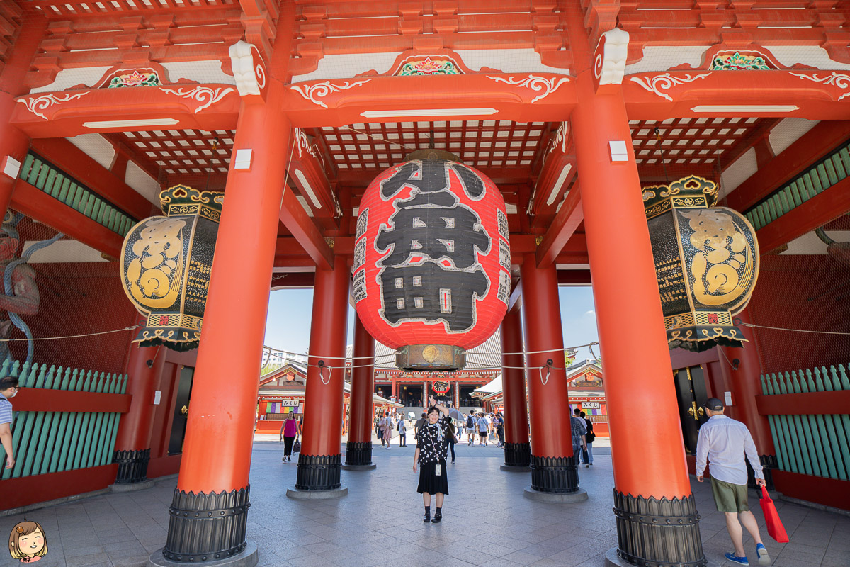 日本旅遊經典行程-淺草寺雷門，拍攝攻略，行程規劃推薦，日本旅遊免費景點推薦。