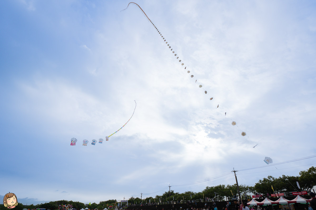 苗栗風箏節-苗栗河濱公園每年大型活動慶典，此生必去活動，各國競賽風箏聚集在此展演風箏特技表演。
