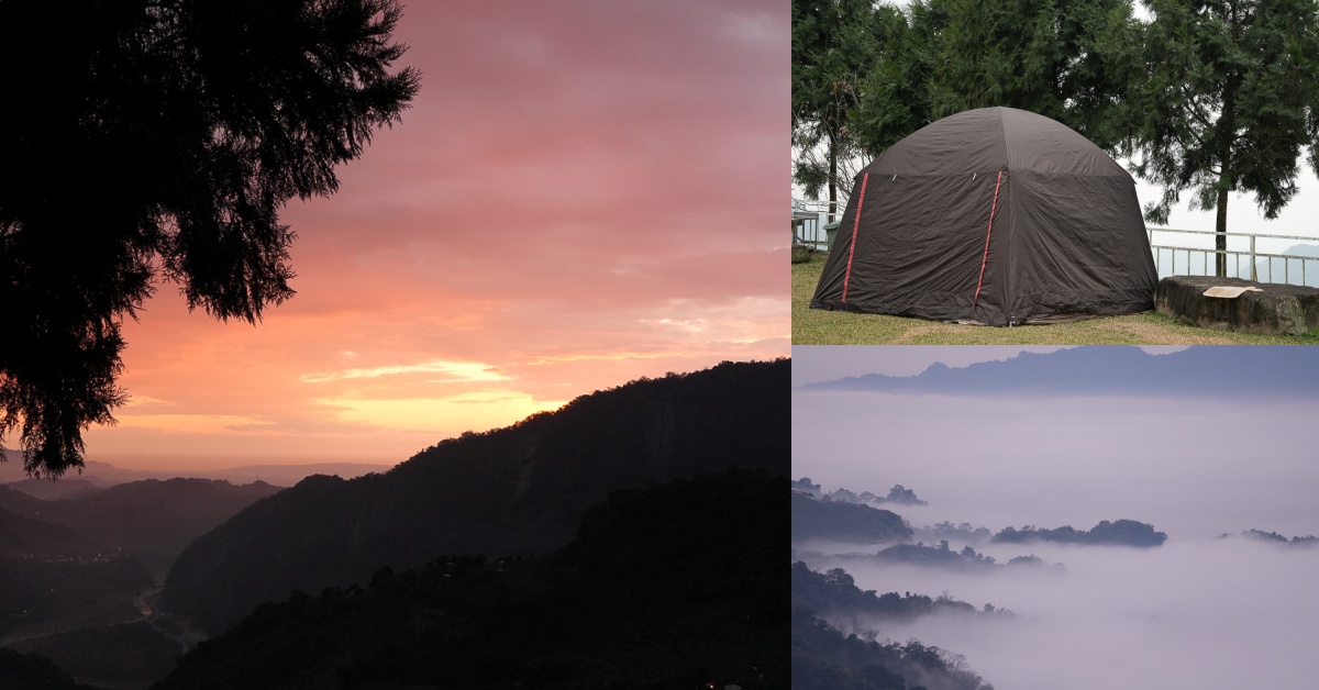 高海拔露營區-摩天嶺楊園露營區，環境舒適清幽，放鬆心情的好地方。