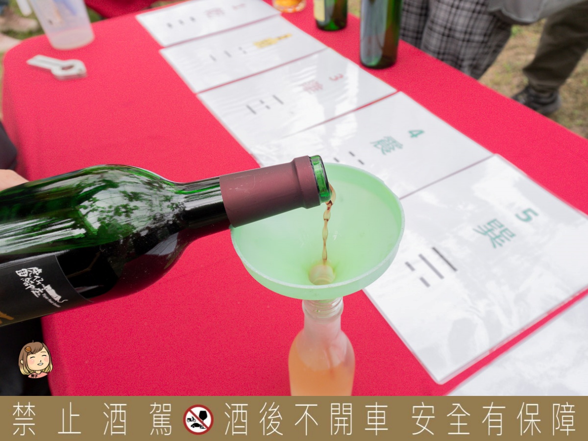 台中外埔｜酒堡庄易經調酒派對，午後chill時光葡萄園野餐派對