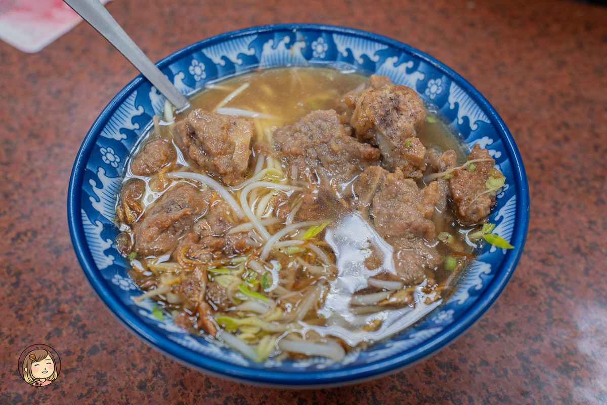 正老牌清水排骨麵｜台中南區50年老字號必吃排骨酥麵 美味飄香一甲子