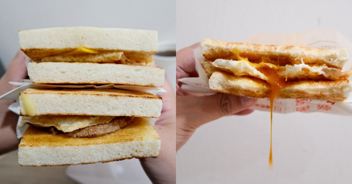 台北巷弄人氣早餐｜可蜜達Comida林森店，粉漿蛋餅與炭烤吐司的雙重美味