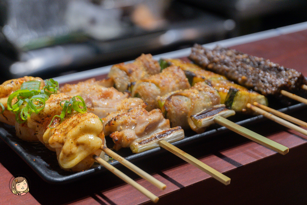 屏東潮州宵夜推薦｜岸英燒烤｜平價日式串燒屋台風！超驚豔蔥鹽松阪豬丼＋特色串燒推薦
