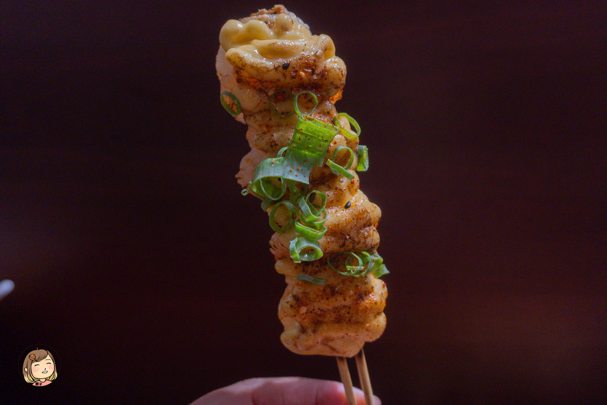 屏東潮州宵夜推薦｜岸英燒烤｜平價日式串燒屋台風！超驚豔蔥鹽松阪豬丼＋特色串燒推薦