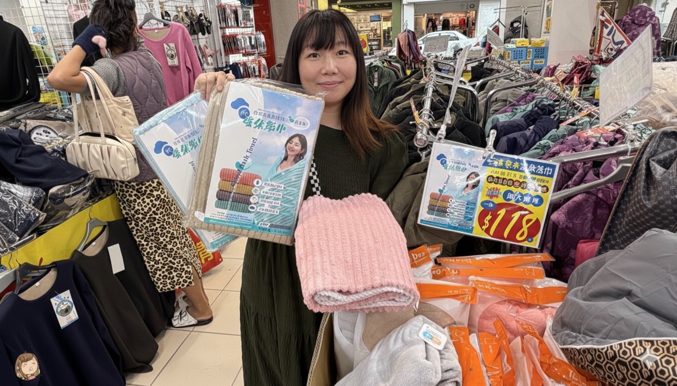 【大甲特賣會】強寒流來襲必衝！石墨烯暖流被$998、發熱衣$88，大甲蔣公路人潮爆滿搶翻天！